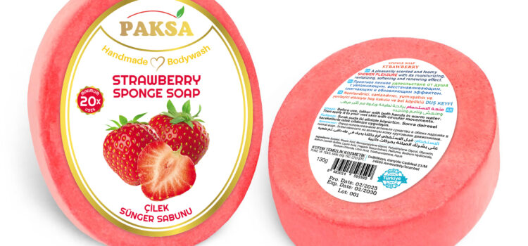 Paksa Çilek Sünger Sabunu