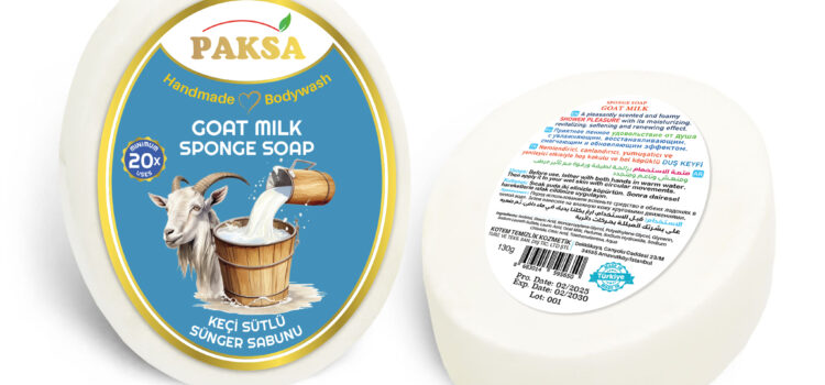 Paksa Keçi Sütü Sünger Sabunu