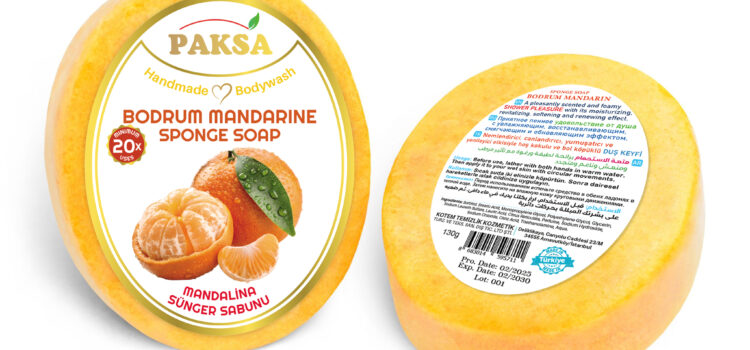 Paksa Bodrum Mandalina Sünger Sabunu