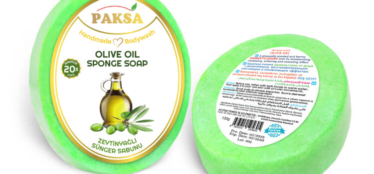 Paksa Zeytinyağlı Sünger Sabunu